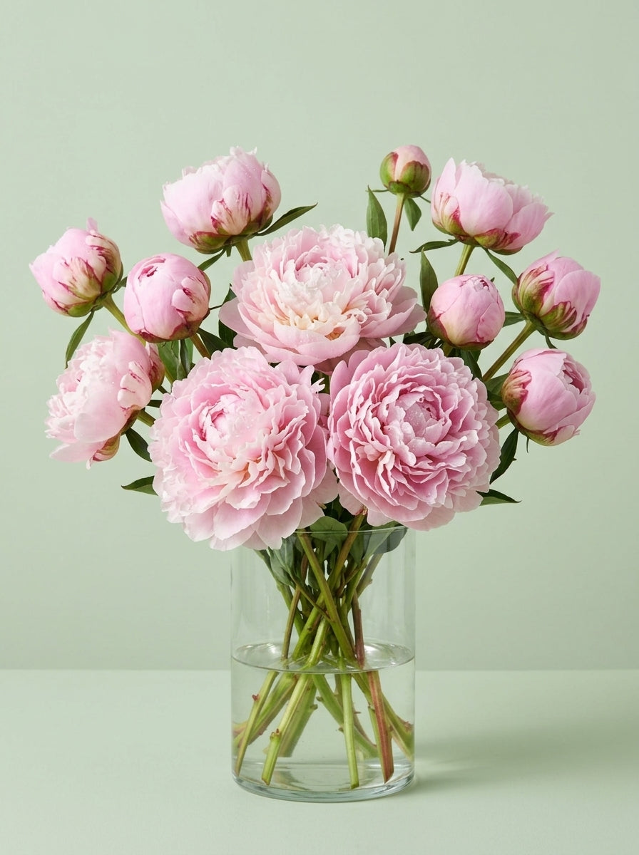 Peonias Rosa salmón